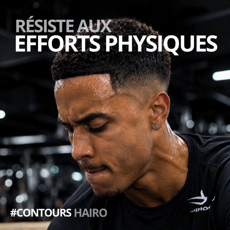 HAIRO Pack Contour — Application de la fibre densifiante sur les contours
