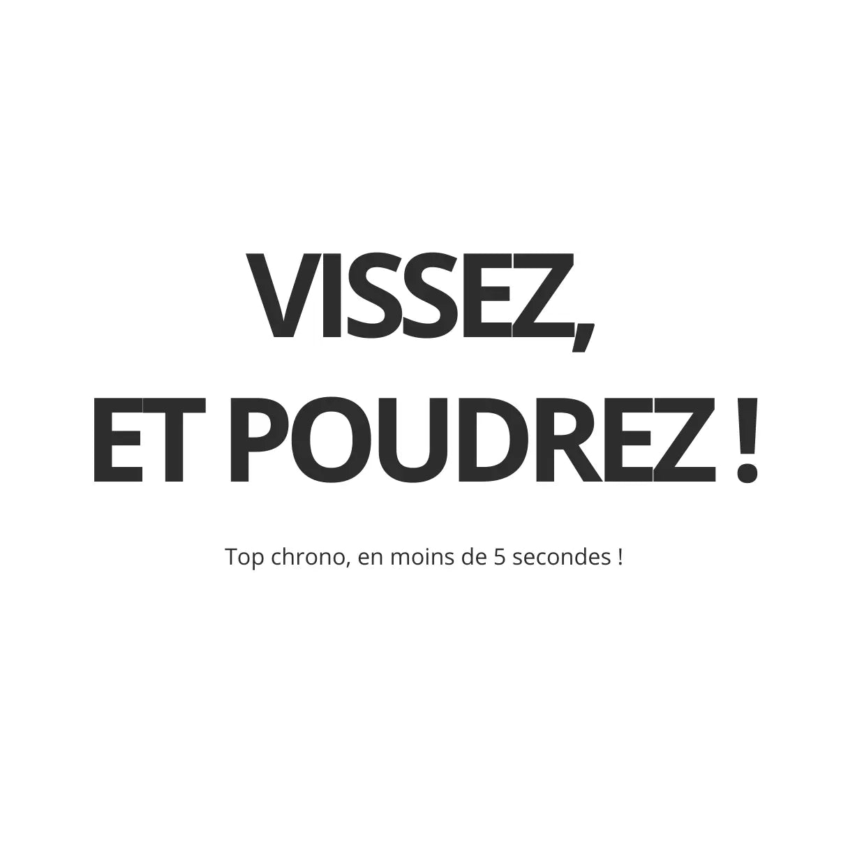 APPLICATEUR DE POUDRE Hairo