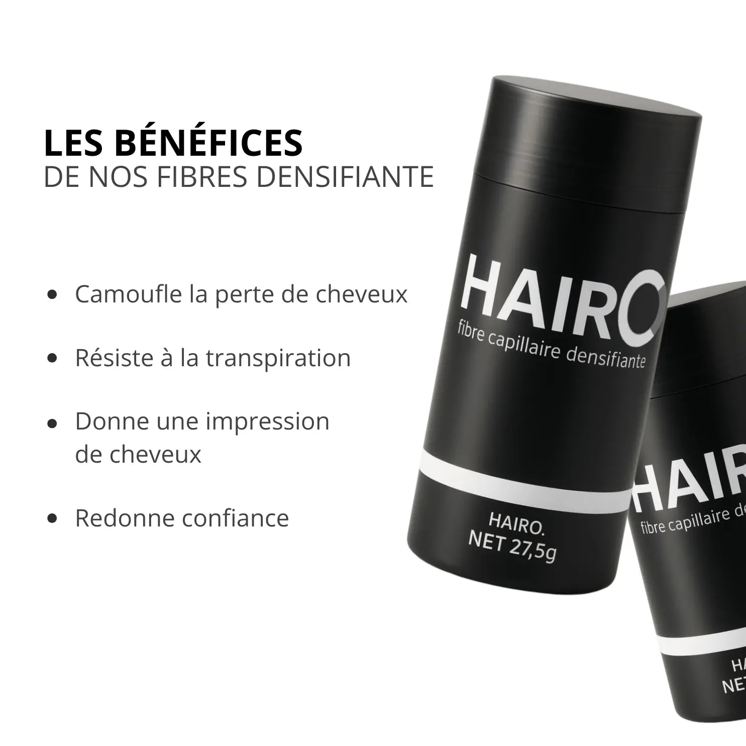 POUDRE DENSIFIANTE - BRUN CLAIR Hairo