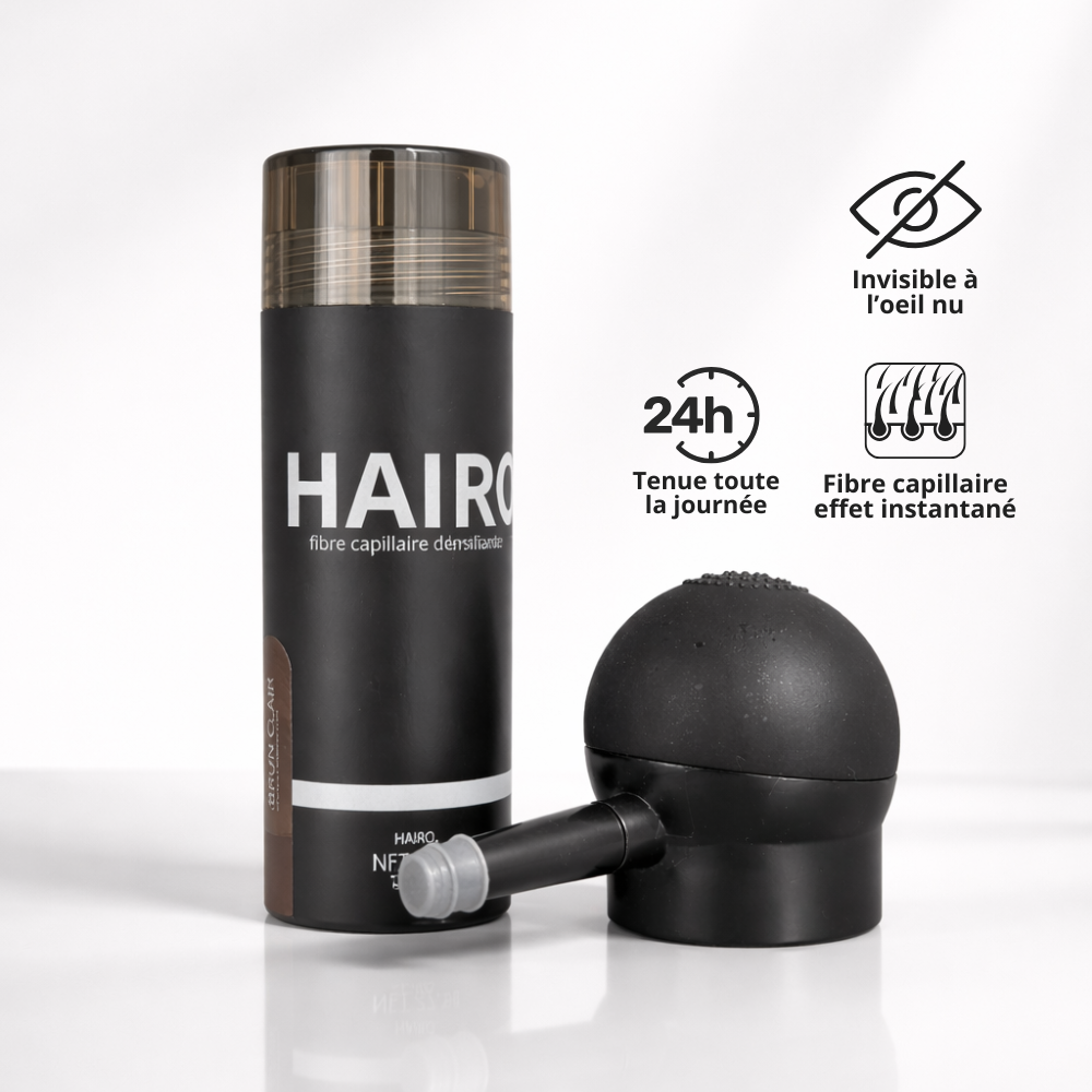 HAIRO Fibre densifiante - Brun Foncé